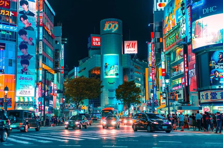 Shibuya Crossing,