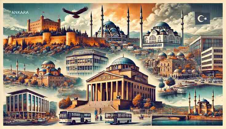 1.Ankara (The capital of Turkey)