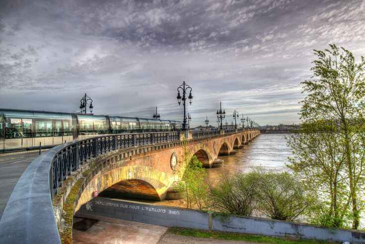 Bordeaux river